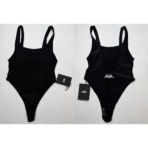 Civil Regime‎ x No Tomorrow Now Or Never Elle One Piece Swimsuit Black Small NWT